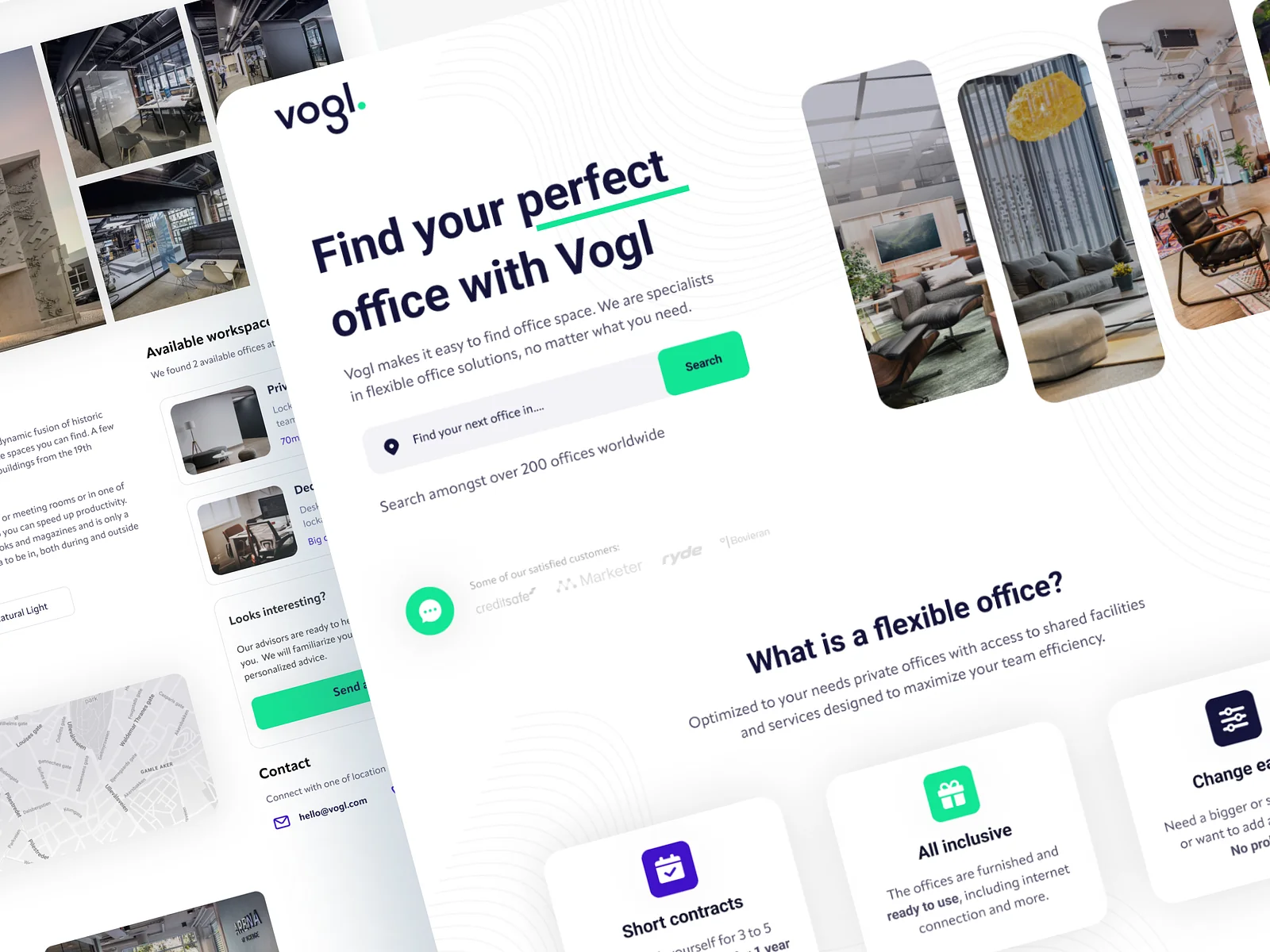Vogl.com A Global Marketplace for Renting Offices