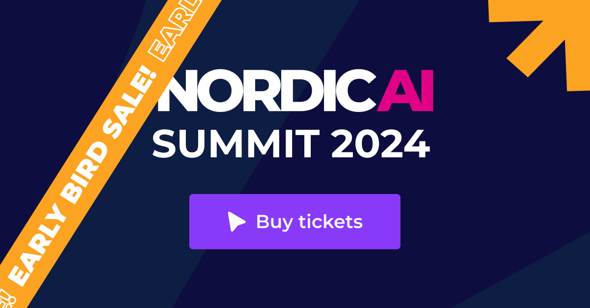 Nordic AI Summit 2024 Ticket sale